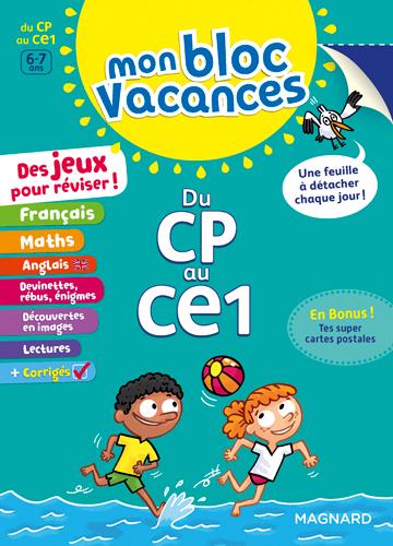 MON BLOC VACANCES CP-CE1