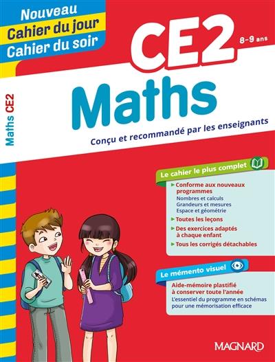 MATHS CE2 - CAHIER DU JOUR CAHIER DU SOIR