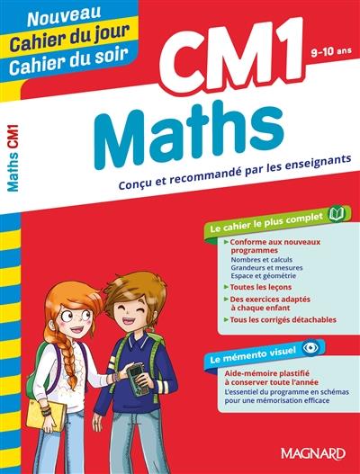 MATHS CM1 - CAHIER DU JOUR CAHIER DU SOIR