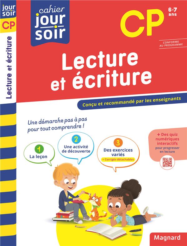 LECTURE ET ECRITURE CP - CAHIER JOUR SOIR - CONCU ET RECOMMANDE PAR LES ENSEIGNANTS