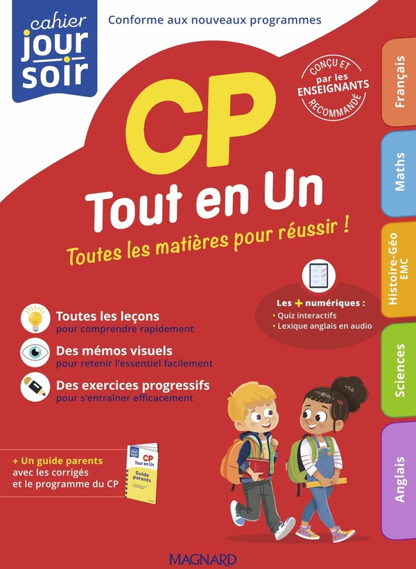 TOUT EN UN CP - TOUTES LES MATIERES POUR REUSSIR