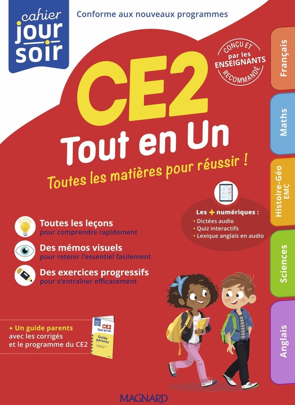 TOUT EN UN CE2 - TOUTES LES MATIERES POUR REUSSIR