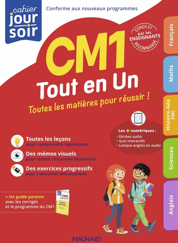 TOUT EN UN CM1 - TOUTES LES MATIERES POUR REUSSIR