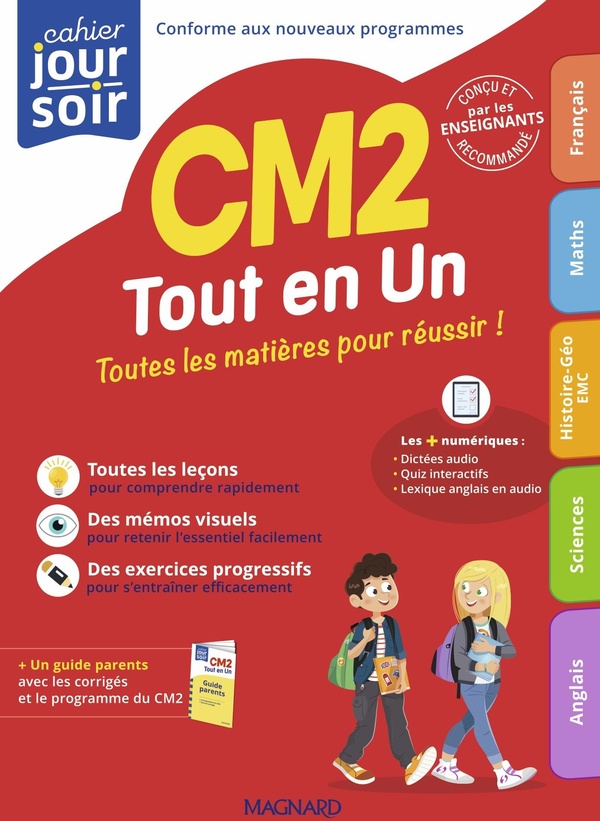 TOUT EN UN CM2 - TOUTES LES MATIERES POUR REUSSIR