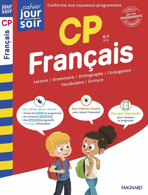 FRANCAIS CP - CAHIER JOUR SOIR - CONCU ET RECOMMANDE PAR LES ENSEIGNANTS