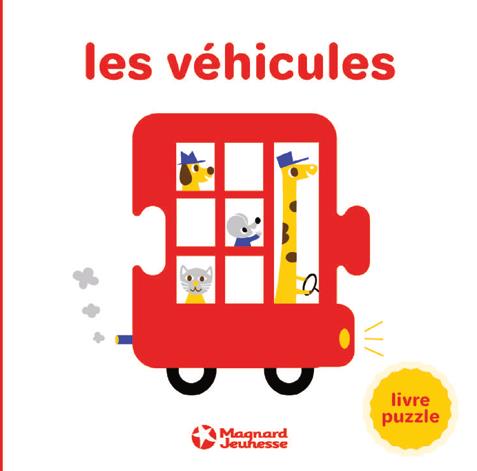 LIVRE PUZZLE - LES VEHICULES