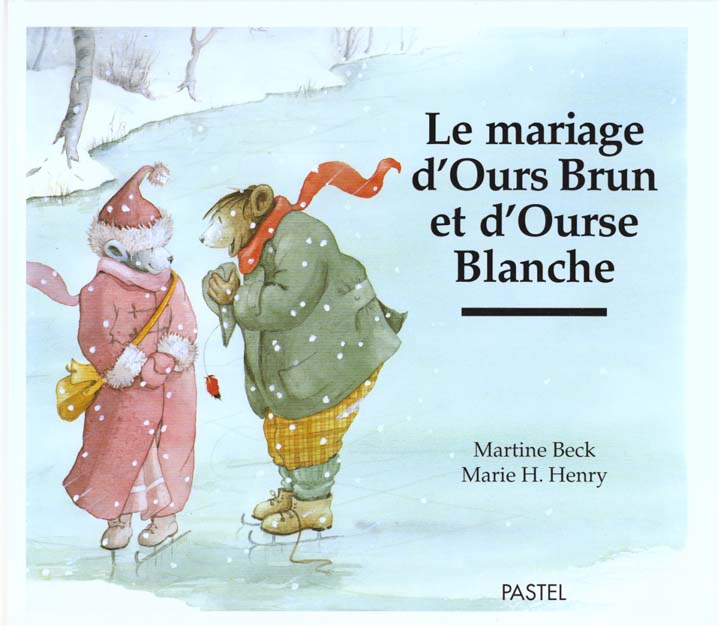MARIAGE D OURS BRUN ET D OURSE BLANCHE
