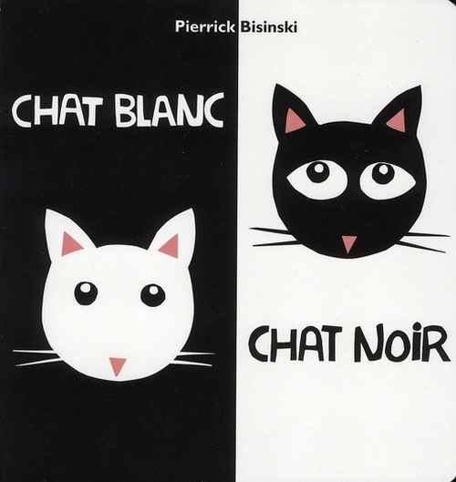 CHAT BLANC CHAT NOIR