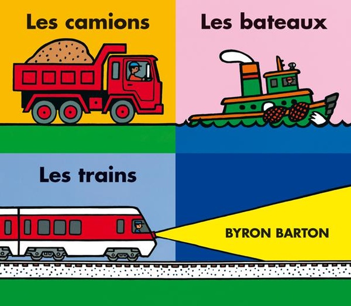 COFFRET LES CAMIONS - LES BATEAUX - LES TRAINS