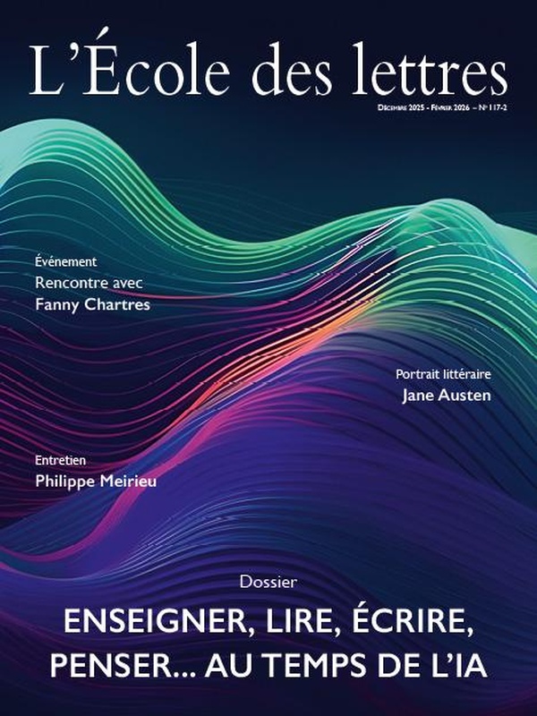 L'ECOLE DES LETTRES N 2 - DECEMBRE 2025
