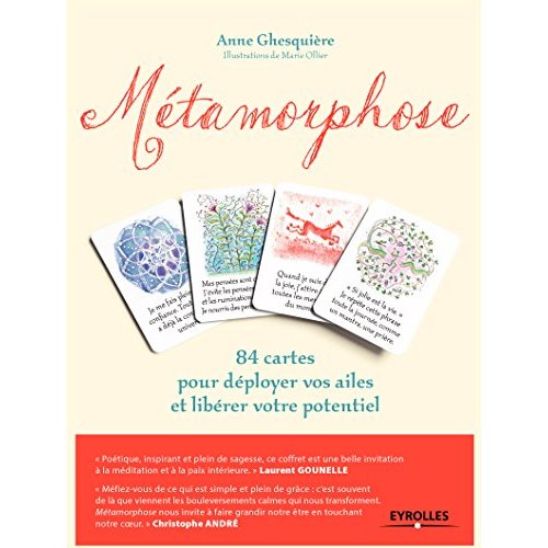 METAMORPHOSE - COFFRET - 84 CARTES POUR DEPLOYER VOS AILES ET LIBERER VOTRE POTENTIEL.