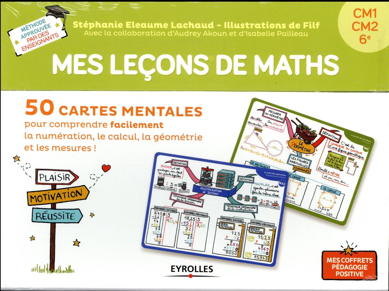 MES LECONS DE MATHS - 50 CARTES MENTALES POUR COMPRENDRE FACILEMENT LA NUMERATION, LE CALCUL, LA GEO