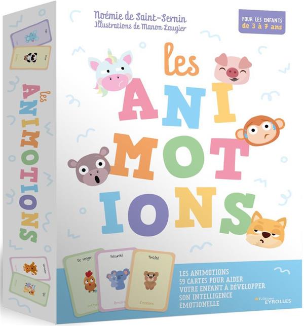 LES ANIMOTIONS - 59 CARTES POUR AIDER VOTRE ENFANT A DEVELOPPER SON INTELLIGENCE EMOTIONNELLE