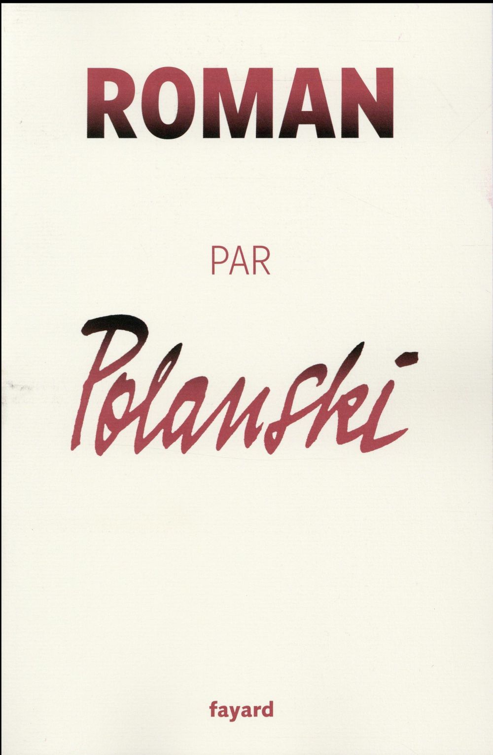 ROMAN PAR POLANSKI