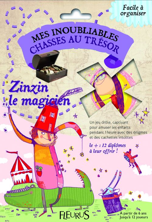 CHASSES AU TRESOR ZINZIN LE MAGICIEN 6-7 ANS