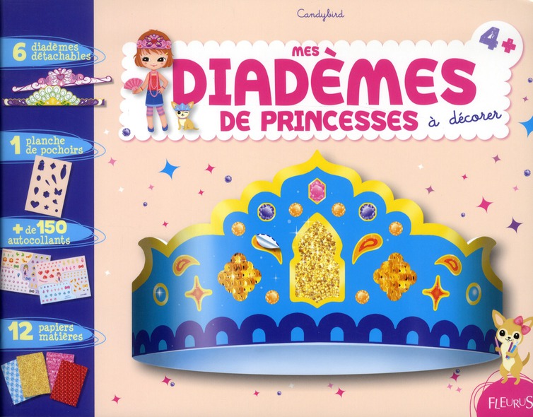 MES DIADEMES DE PRINCESSES - A DECORER