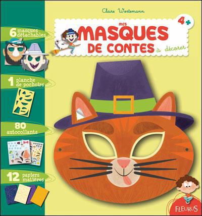 MES MASQUES DE CONTES - A DECORER