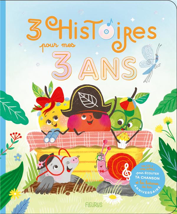 3 HISTOIRES POUR MES 3 ANS (+ CD)