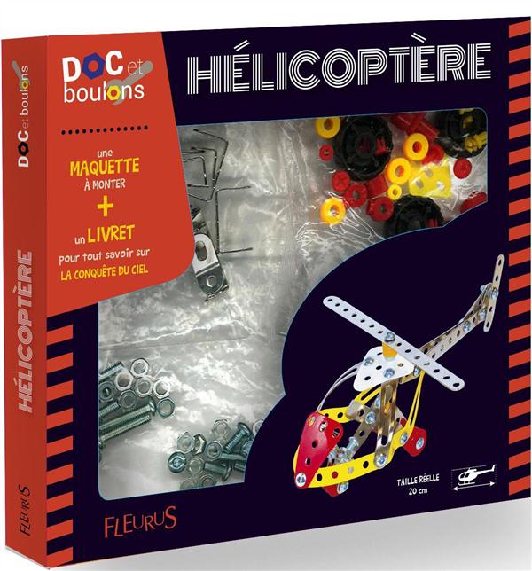 HELICOPTERE - UN LIVRET + UNE MAQUETTE