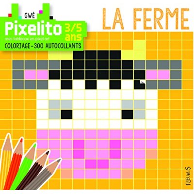 LA FERME - 10 SCENES A COMPLETER EN PIXEL ART