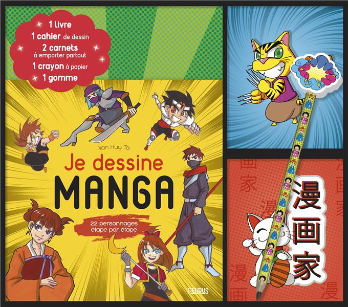 COFFRET JE DESSINE MANGA