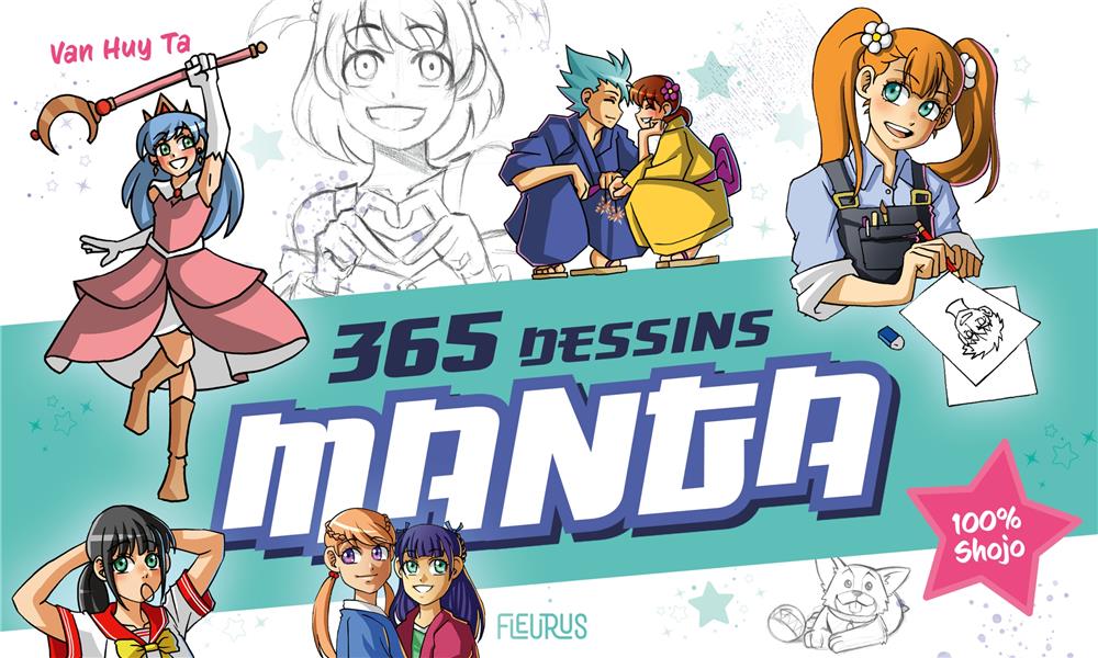 365 DESSINS MANGA - 100% SHOJO