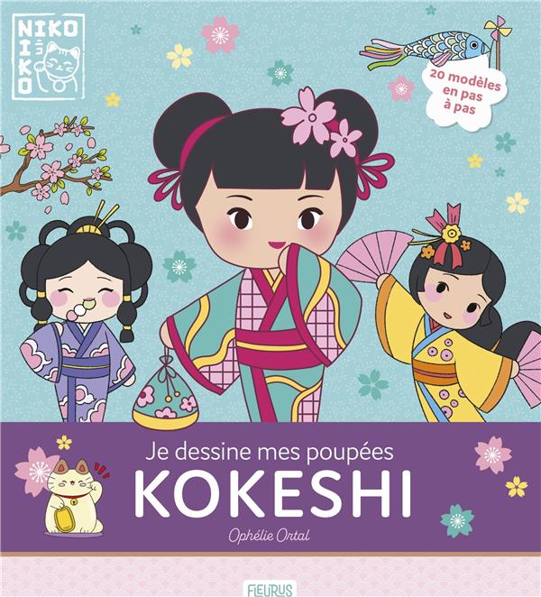 JE DESSINE MES POUPEES KOKESHI