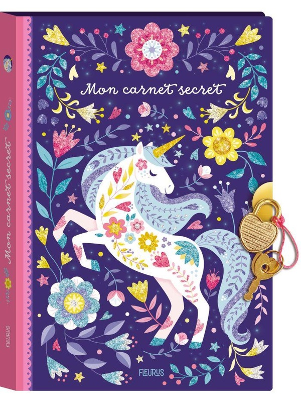 MON CARNET SECRET - LICORNE SCINTILLANTE