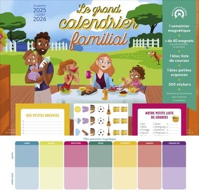 LE GRAND CALENDRIER FAMILIAL 2025/2026