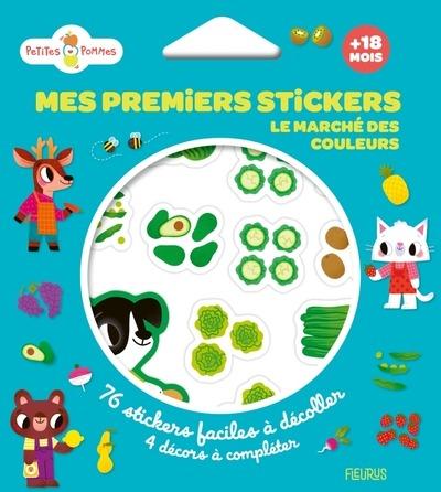 MES PREMIERS STICKERS - LE MARCHE DES COULEURS