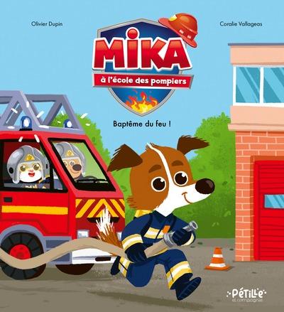 MIKA A L'ECOLE DES POMPIERS - BAPTEME DU FEU !
