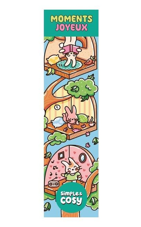 MARQUE-PAGES - MOMENTS JOYEUX