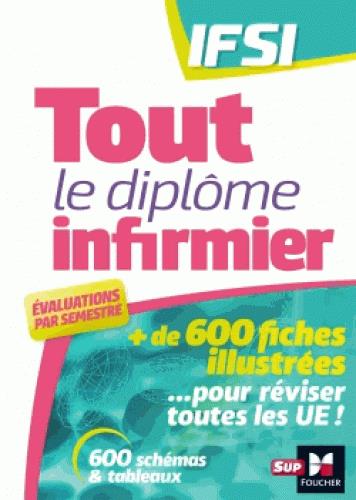 TOUT LE DIPLOME INFIRMIER EN FICHES MEMOS - DEI - UE 1.1 A 6.2 - IFSI - ENTRAINEMENT REVISION