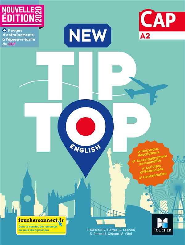 NEW TIP TOP ENGLISH CAP - ED. 2020 - LIVRE ELEVE
