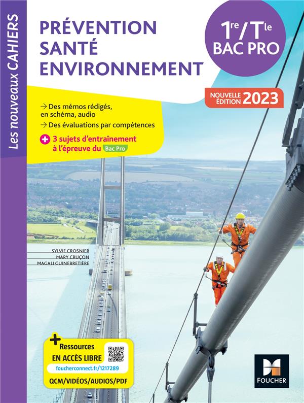 LES NOUVEAUX CAHIERS - PREVENTION SANTE ENVIRONNEMENT (PSE) - 1RE-TLE BAC PRO - 2023 - LIVRE ELEVE