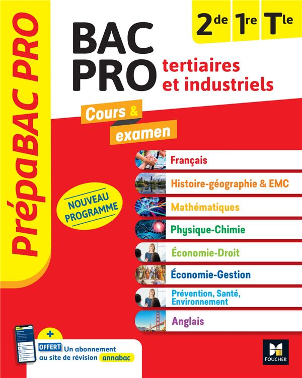 PREPA'BAC PRO TOUT-EN-UN-TOUTES LES MATIERES GENERALES