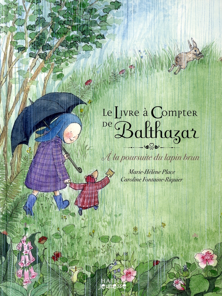 LE LIVRE A COMPTER DE BALTHAZAR - A LA POURSUITE DU LAPIN BRUN - PEDAGOGIE MONTESSORI