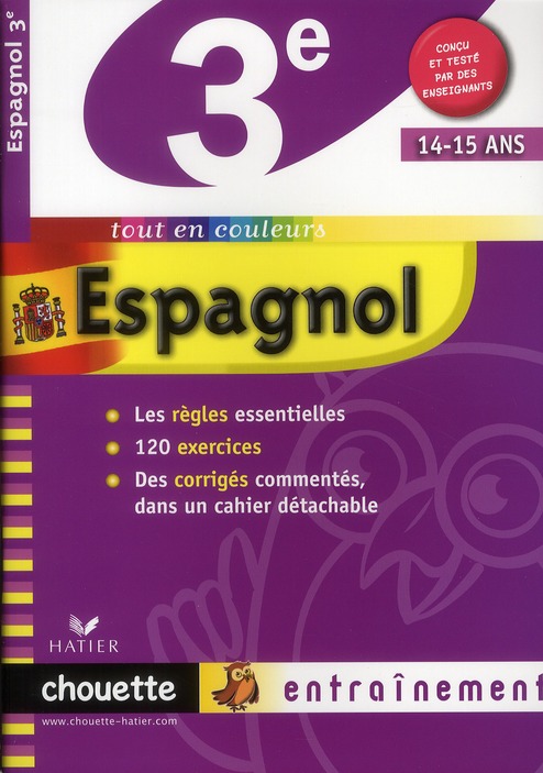 ESPAGNOL 3E - CHOUETTE