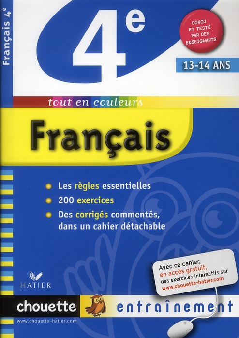 FRANCAIS 4E  - CHOUETTE