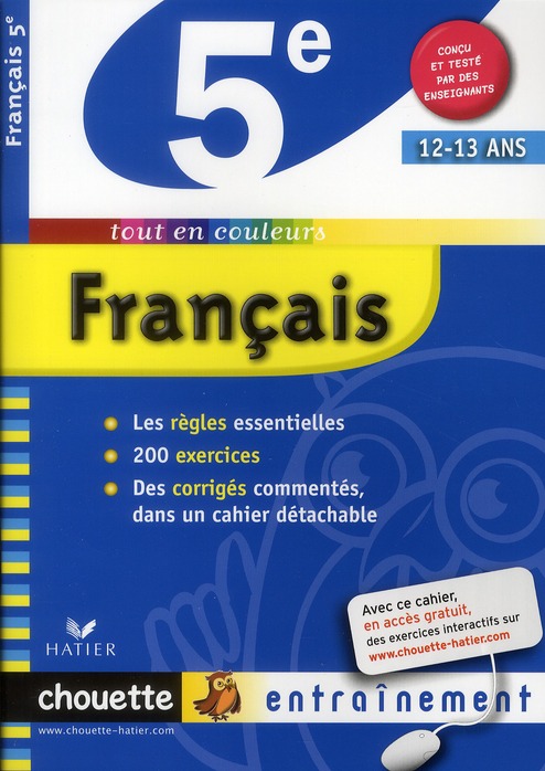 FRANCAIS 5E  - CHOUETTE