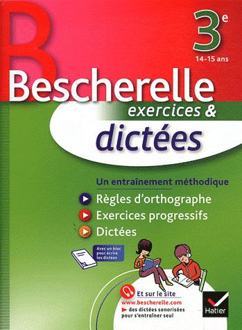 DICTEES 3E - BESCHERELLE