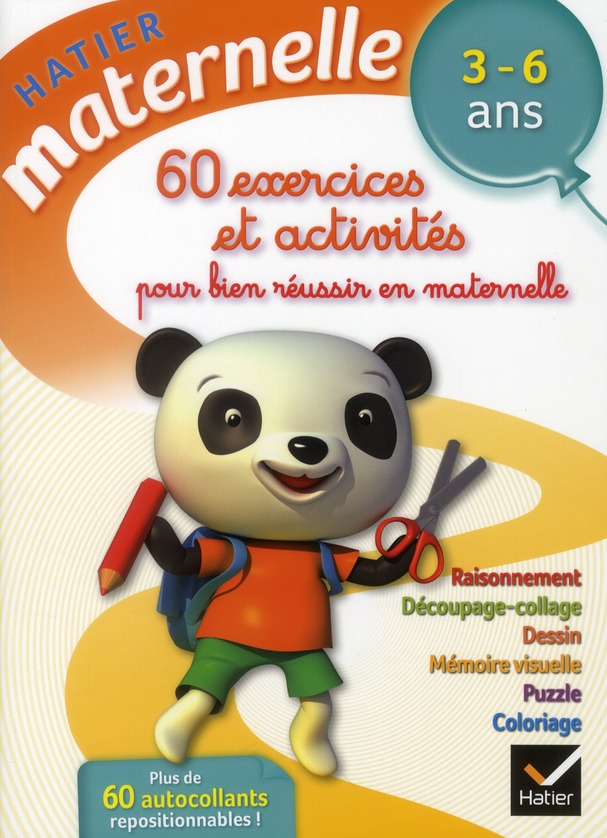 60 EXERCICES ET ACTIVITES POUR BIEN REUSSIR EN MATERNELLE