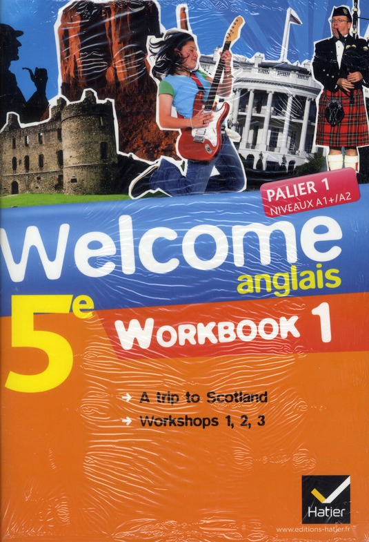 WELCOME ANGLAIS 5E ED. 2012 - WORKBOOK (EN 2 VOLUMES)