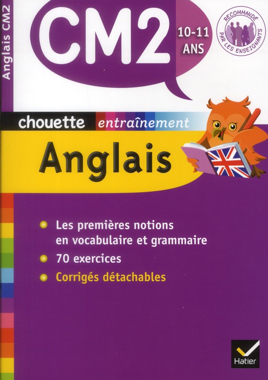 CHOUETTE - ANGLAIS CM2