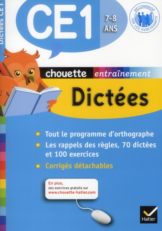 CHOUETTE - DICTEES CE1