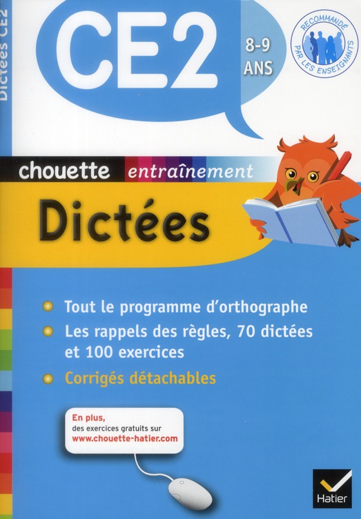 CHOUETTE - DICTEES CE2