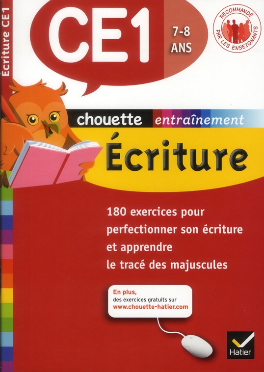 CHOUETTE - ECRITURE CE1