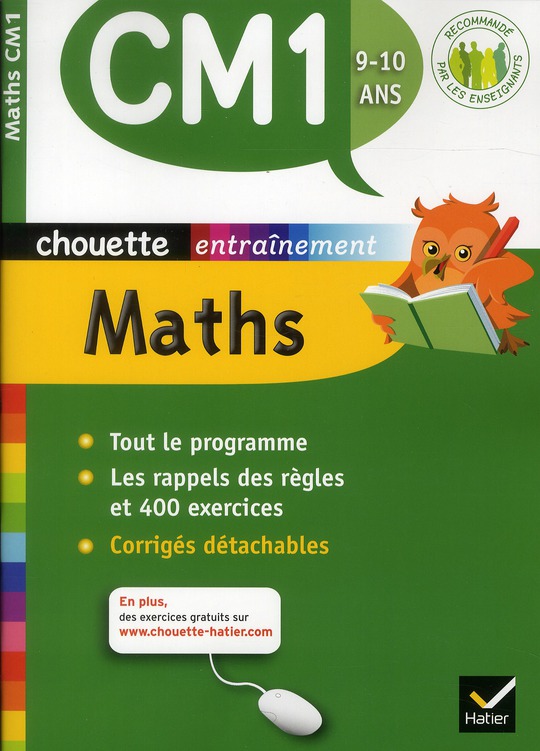 CHOUETTE - MATHS CM1