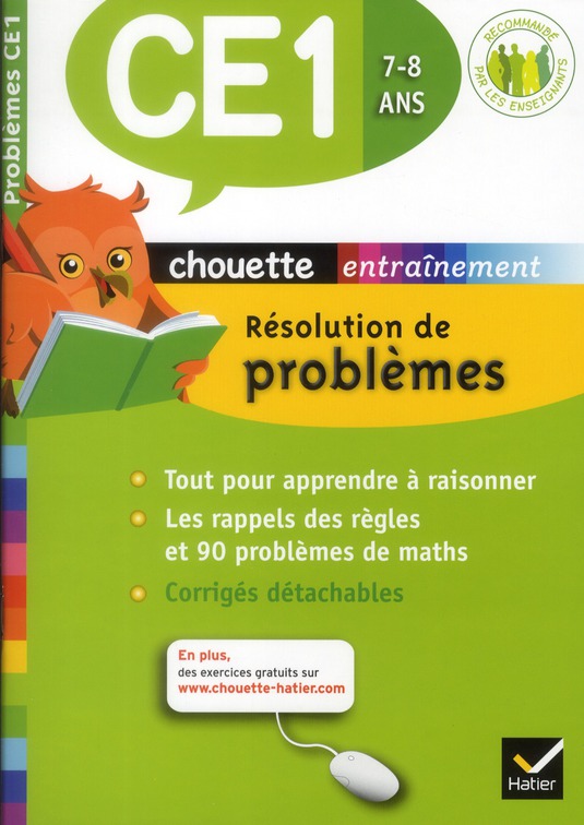 CHOUETTE - RESOLUTION DE PROBLEMES CE1