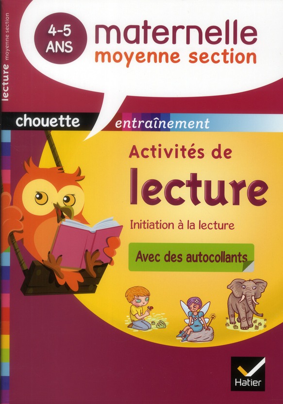 CHOUETTE - LECTURE MOYENNE SECTION